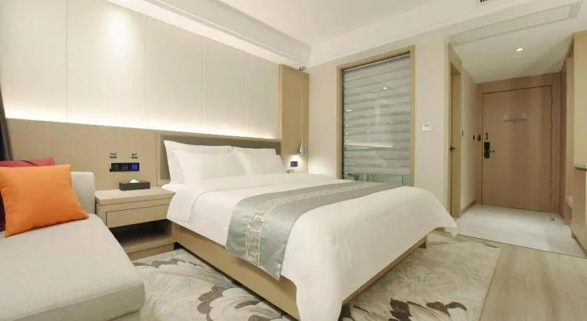 Bed in Borrman Hotel Guiyang Guanshanhu International Conference Center Metro Station