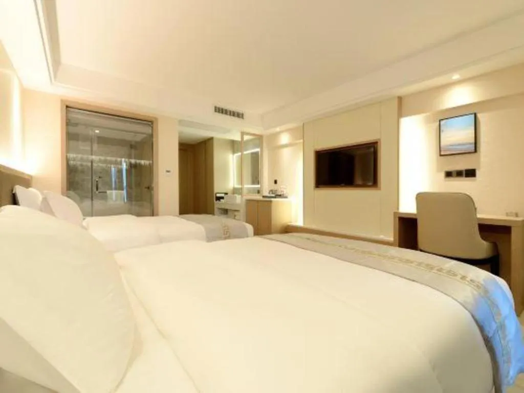 Bed in Borrman Hotel Guiyang Guanshanhu International Conference Center Metro Station