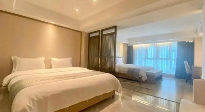 Bed in Borrman Hotel Guiyang Guanshanhu International Conference Center Metro Station