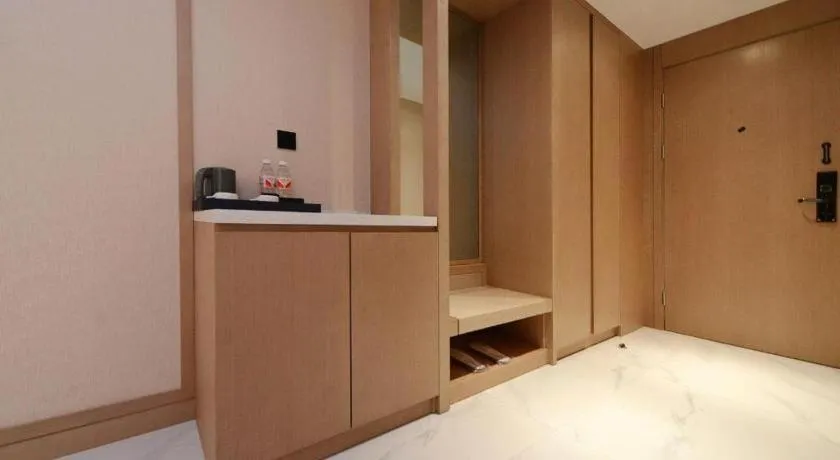 Bed in Borrman Hotel Guiyang Guanshanhu International Conference Center Metro Station