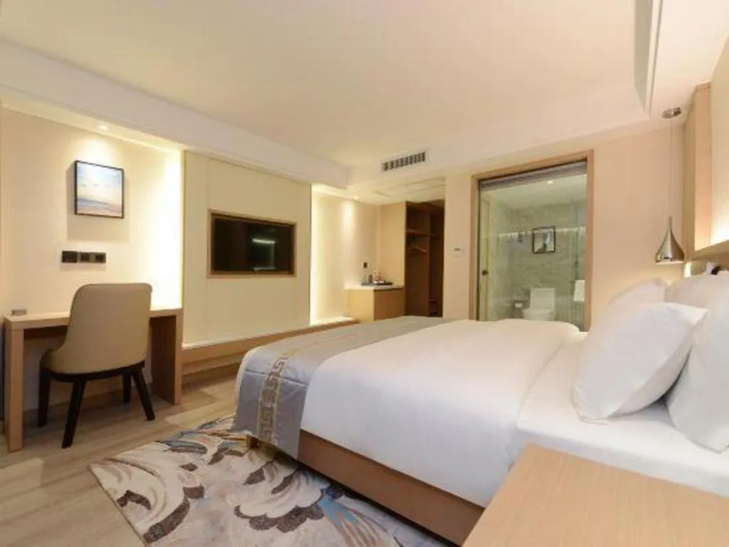 Bed in Borrman Hotel Guiyang Guanshanhu International Conference Center Metro Station