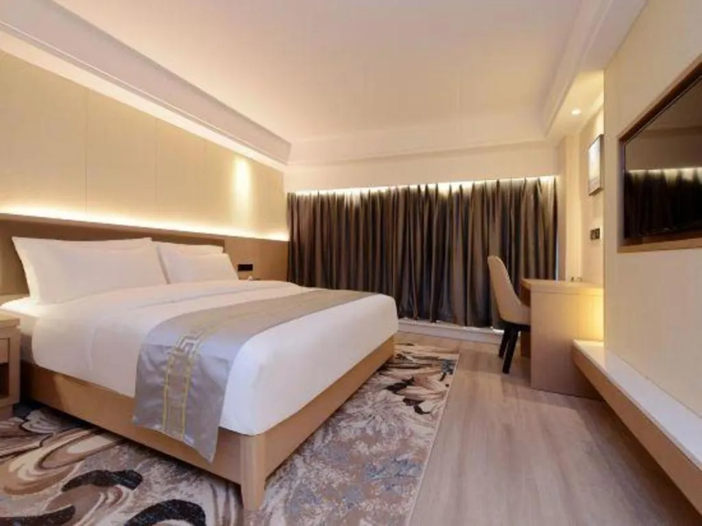 Bed in Borrman Hotel Guiyang Guanshanhu International Conference Center Metro Station