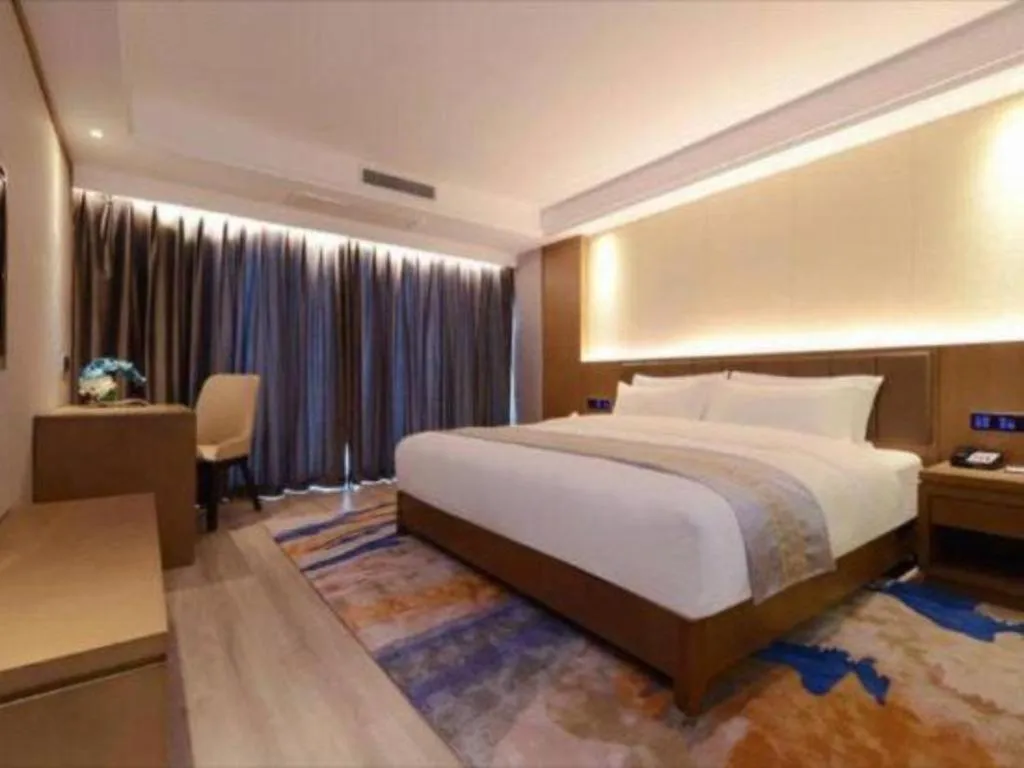 Bed in Borrman Hotel Guiyang Guanshanhu International Conference Center Metro Station