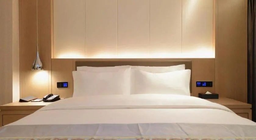 Bed in Borrman Hotel Guiyang Guanshanhu International Conference Center Metro Station
