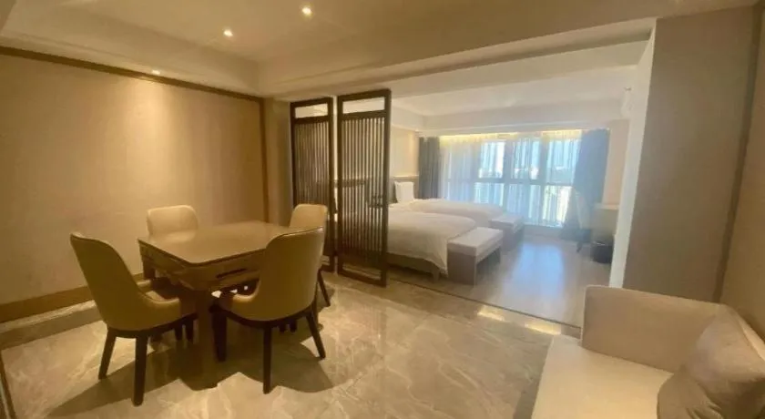 Bed in Borrman Hotel Guiyang Guanshanhu International Conference Center Metro Station