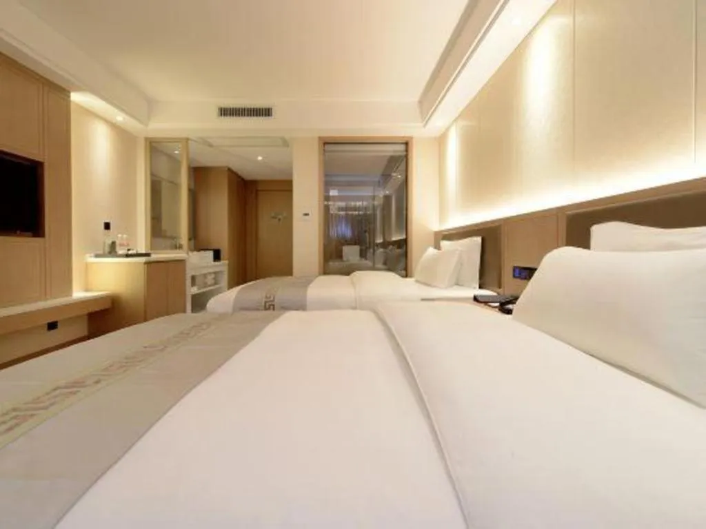 Bed in Borrman Hotel Guiyang Guanshanhu International Conference Center Metro Station