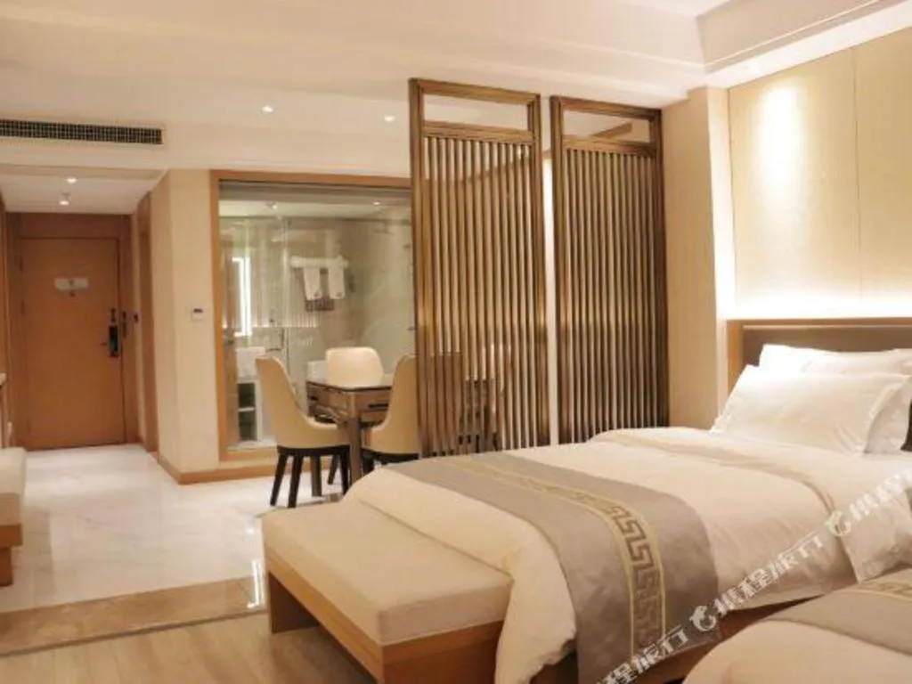 Bed in Borrman Hotel Guiyang Guanshanhu International Conference Center Metro Station