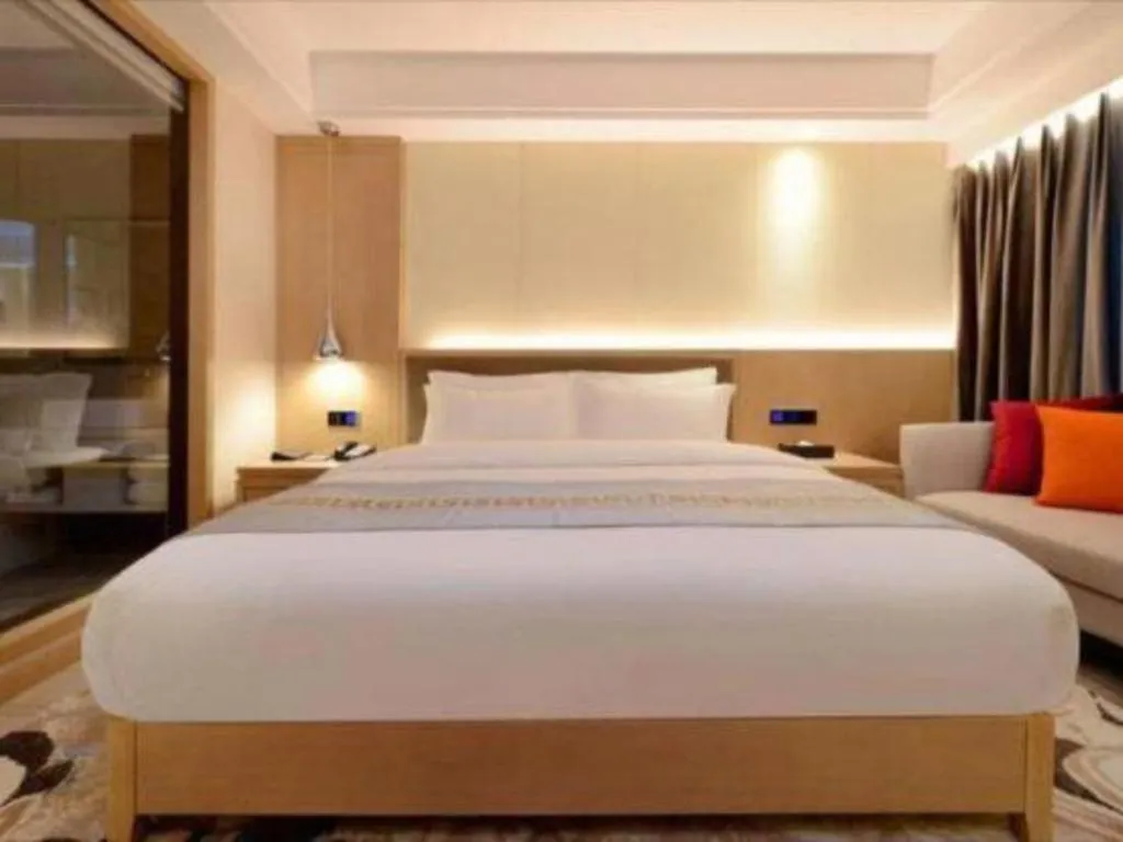 Bed in Borrman Hotel Guiyang Guanshanhu International Conference Center Metro Station