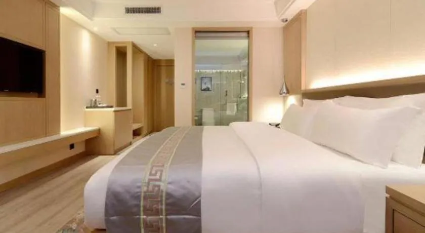 Bed in Borrman Hotel Guiyang Guanshanhu International Conference Center Metro Station