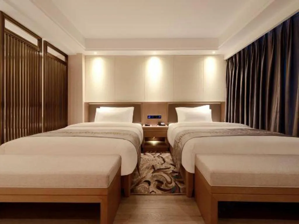 Bed in Borrman Hotel Guiyang Guanshanhu International Conference Center Metro Station