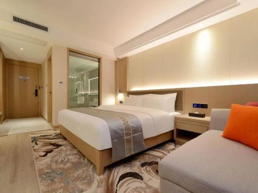 Bed in Borrman Hotel Guiyang Guanshanhu International Conference Center Metro Station