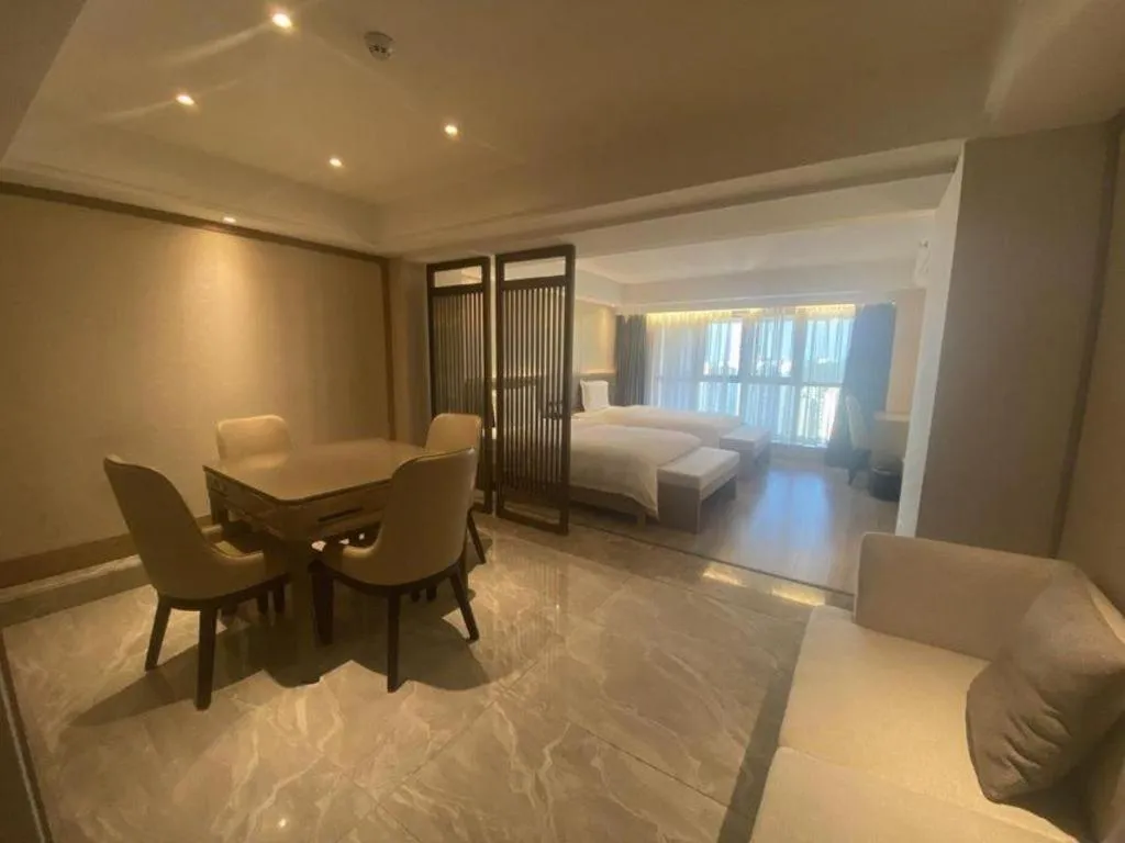 Bed in Borrman Hotel Guiyang Guanshanhu International Conference Center Metro Station