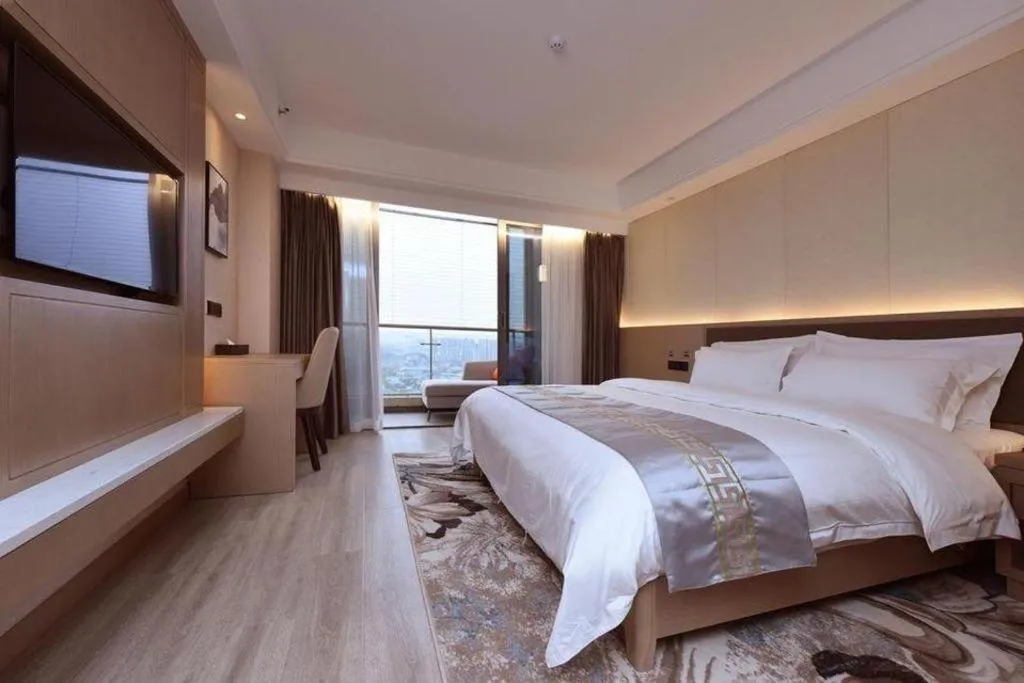 Bed in Borrman Hotel Guiyang Guanshanhu International Conference Center Metro Station