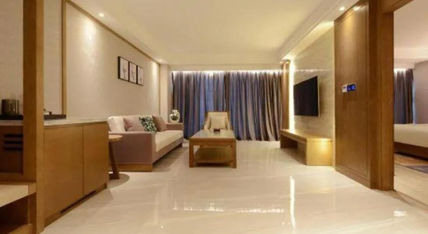 Bed in Borrman Hotel Guiyang Guanshanhu International Conference Center Metro Station