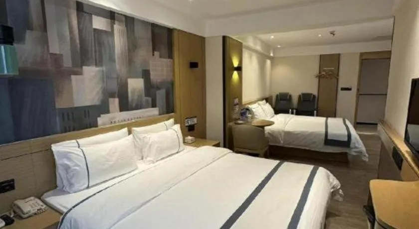 Bed in City Comfort Inn Guangzhou Shisanhang Shangxiajiu Pedestrian Street 1st Branch