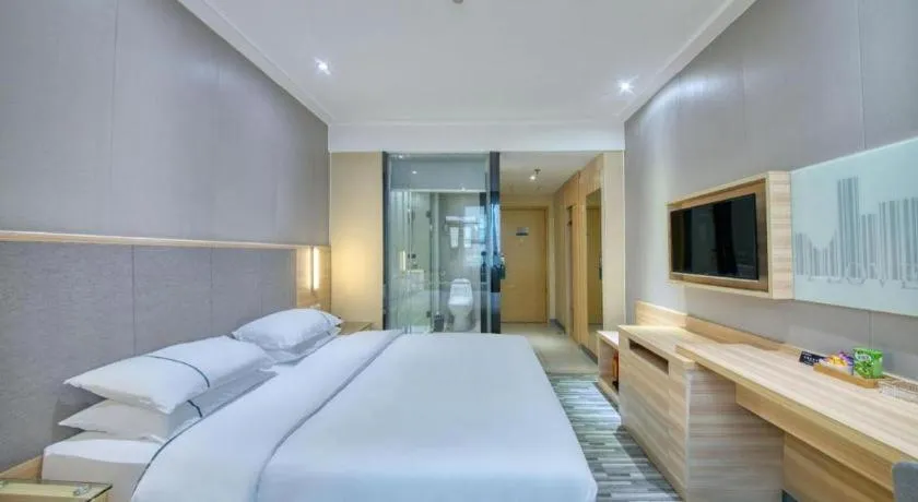 Bed in City Comfort Inn Guangzhou Tianhe District Tangxia Exhibition Center