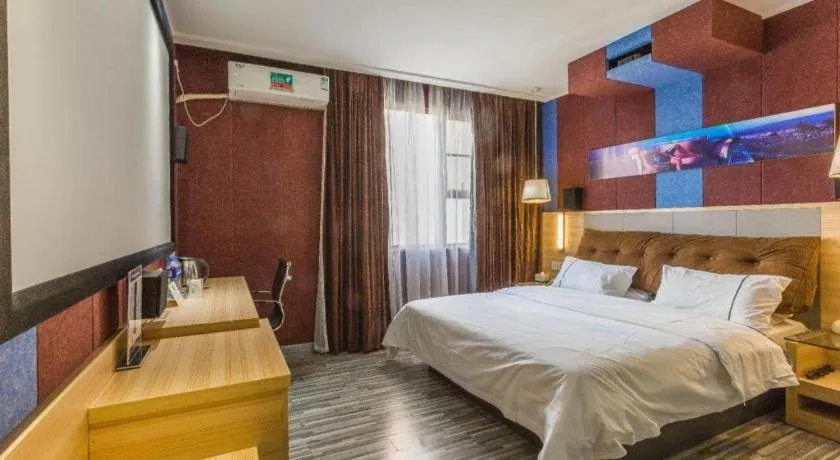 Bed in City Comfort Inn Guangzhou Tianhe District Tangxia Exhibition Center