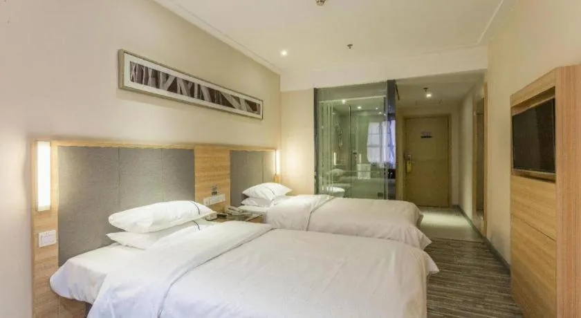 Bed in City Comfort Inn Guangzhou Tianhe District Tangxia Exhibition Center