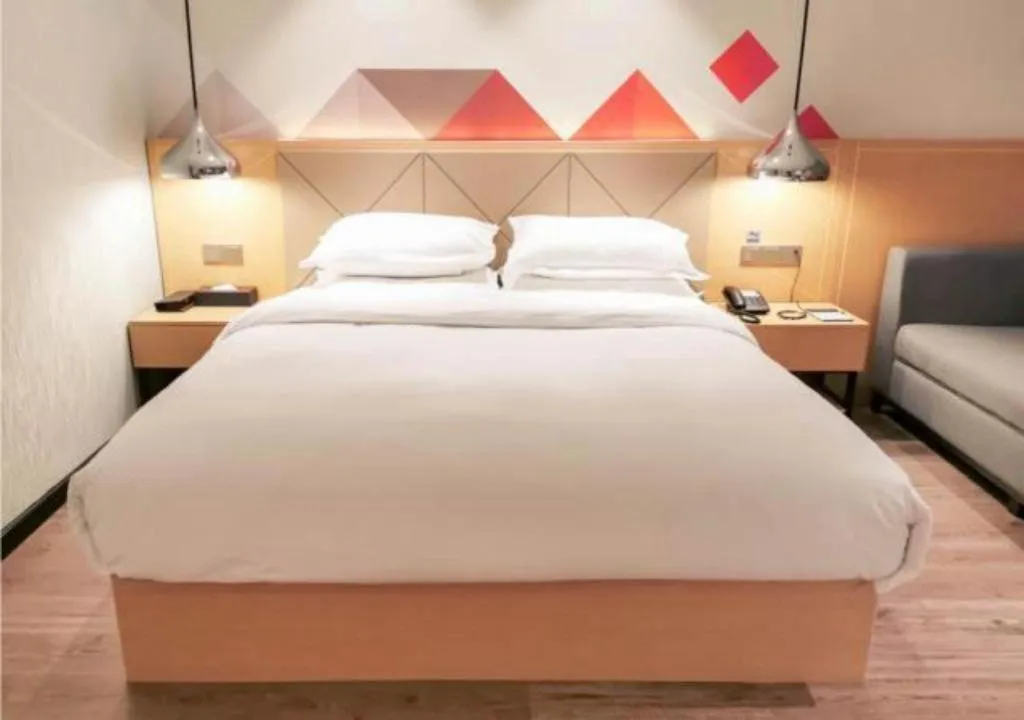 Bed in Borrman Hotel Puning International Commodity City Wantaihui