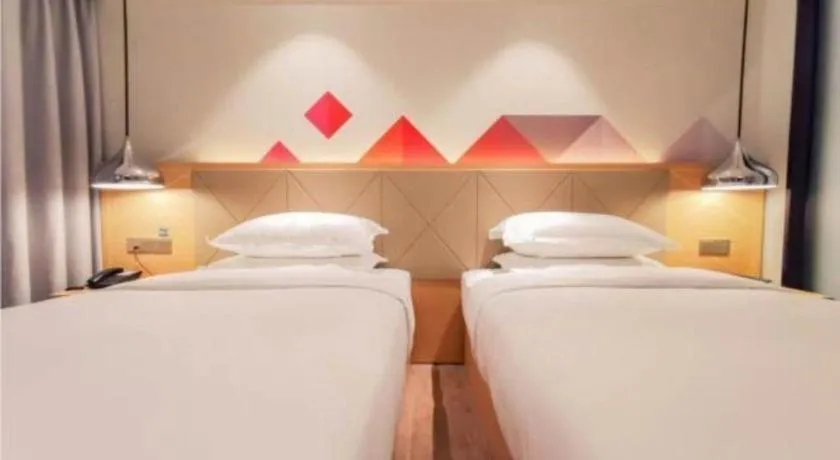 Bed in Borrman Hotel Puning International Commodity City Wantaihui