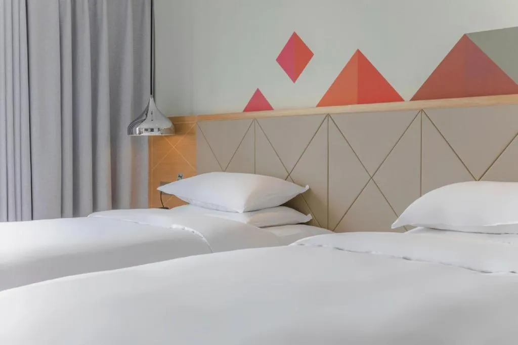 Bed in Borrman Hotel Puning International Commodity City Wantaihui