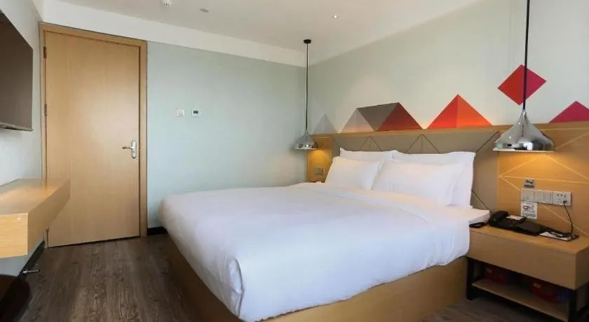 Bed in Borrman Hotel Puning International Commodity City Wantaihui