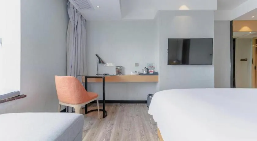 Bed in Borrman Hotel Puning International Commodity City Wantaihui