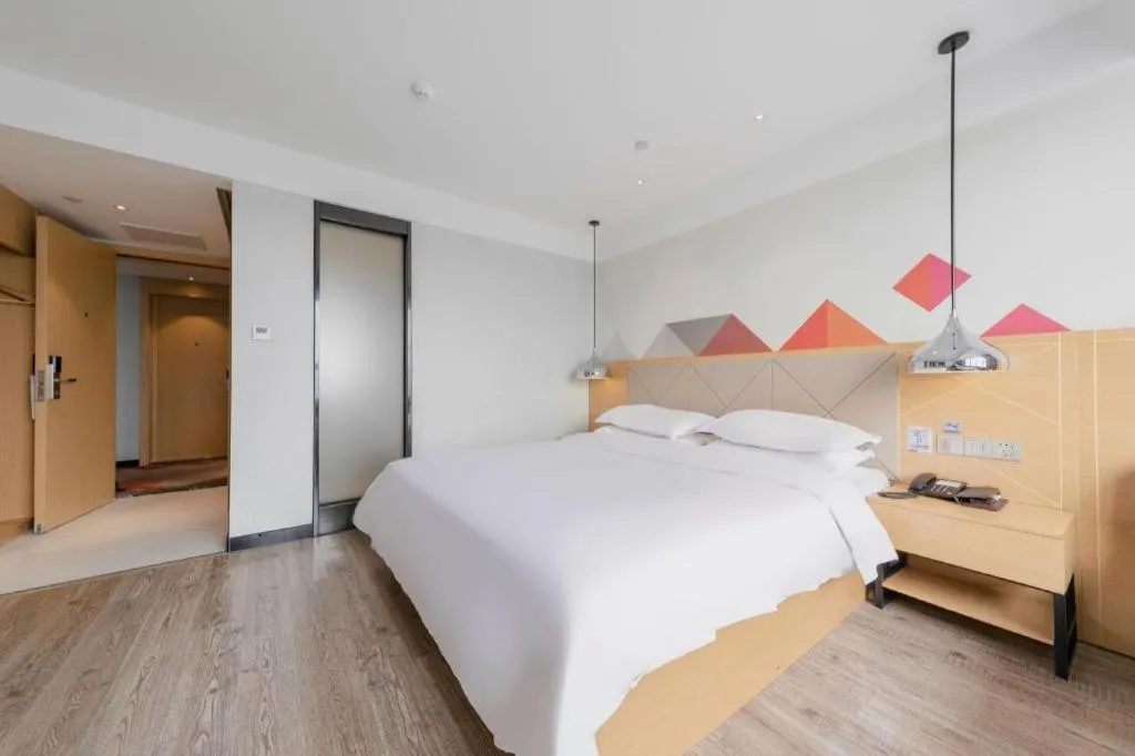 Bed in Borrman Hotel Puning International Commodity City Wantaihui