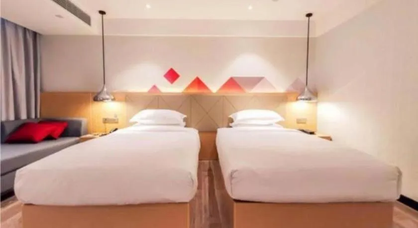 Bed in Borrman Hotel Puning International Commodity City Wantaihui