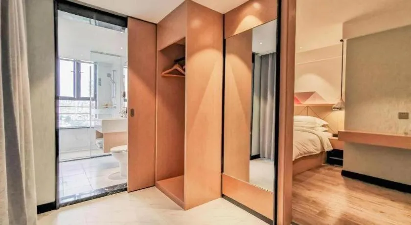 Bed in Borrman Hotel Puning International Commodity City Wantaihui