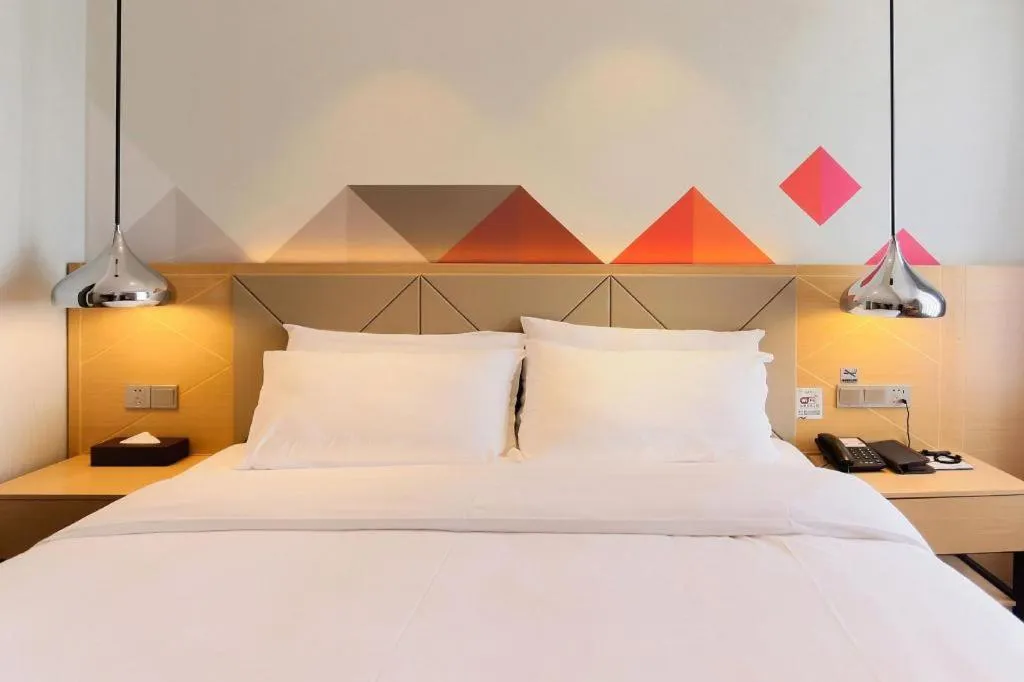 Bed in Borrman Hotel Puning International Commodity City Wantaihui