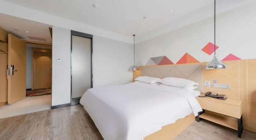 Bed in Borrman Hotel Puning International Commodity City Wantaihui