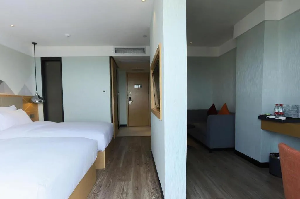Bed in Borrman Hotel Puning International Commodity City Wantaihui