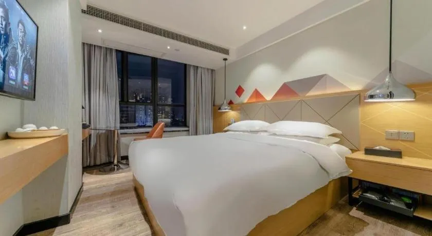 Bed in Borrman Hotel Puning International Commodity City Wantaihui