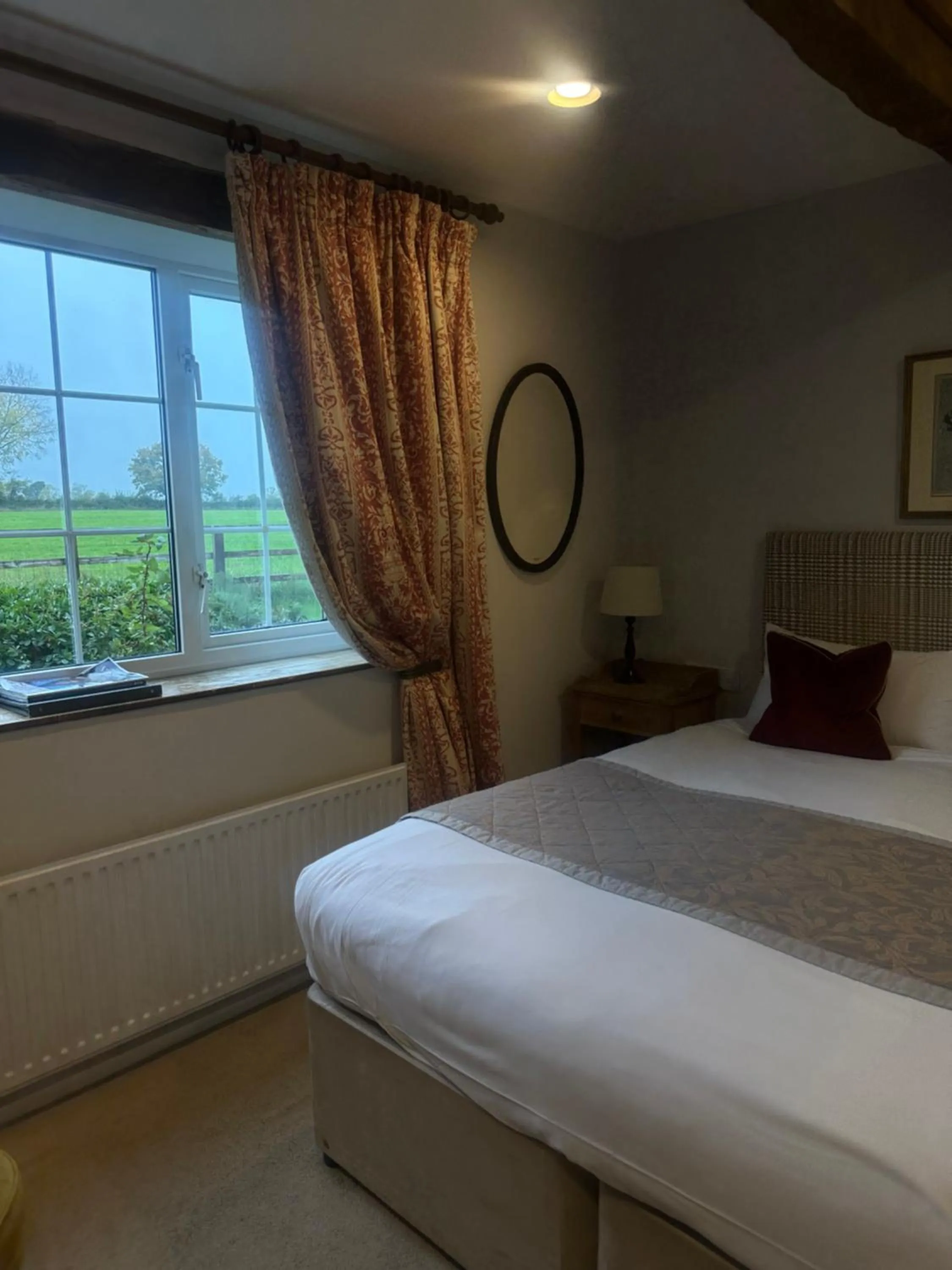 Bed in The Moonraker Hotel