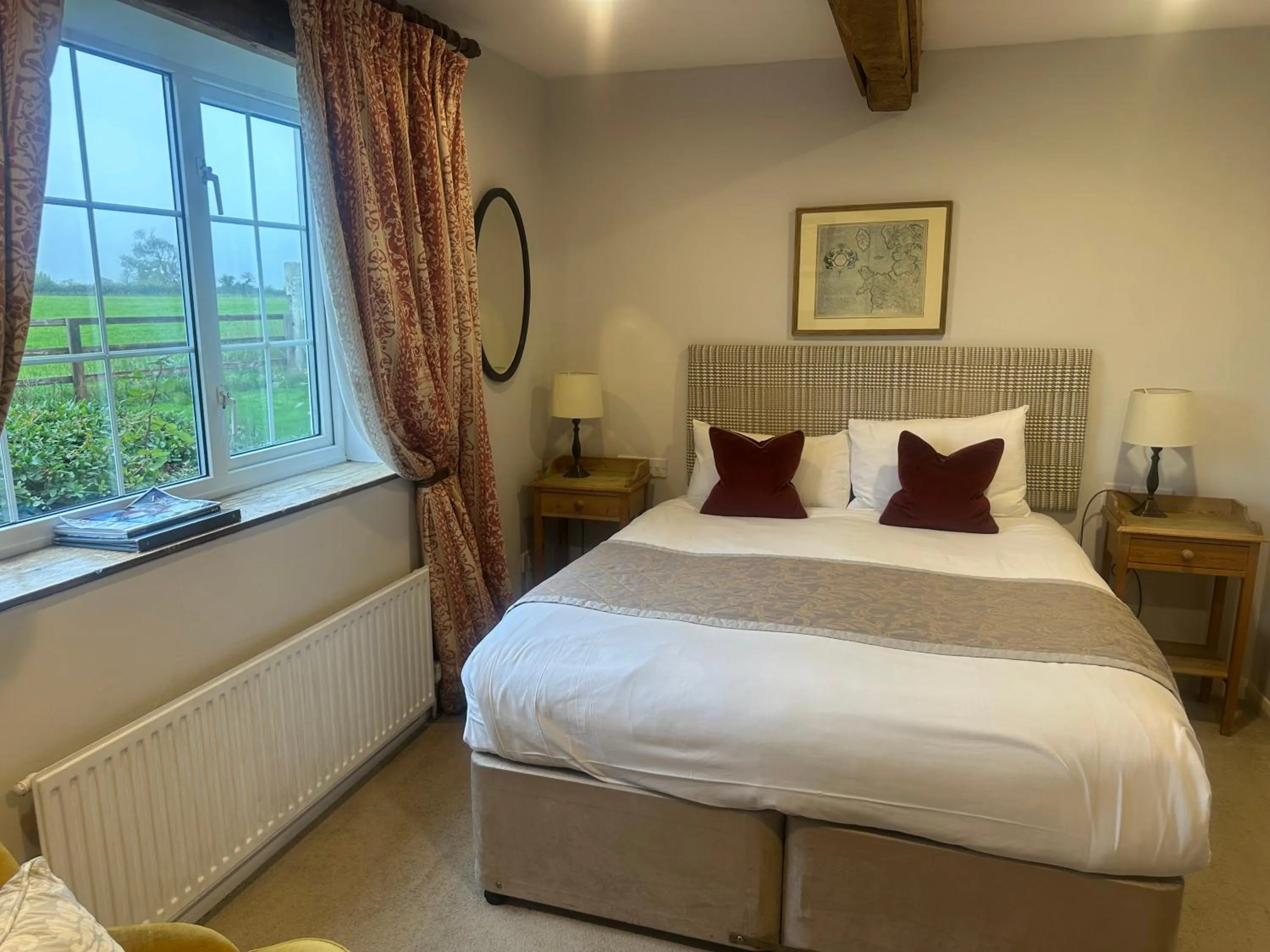 Bed in The Moonraker Hotel