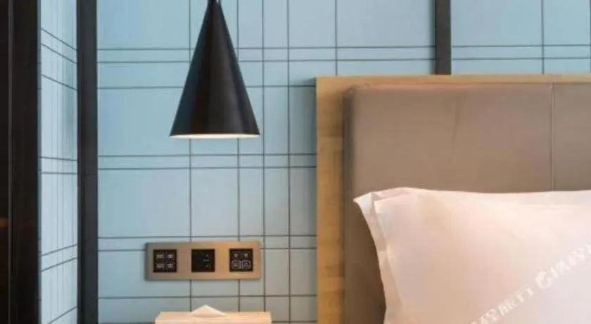 Bed in Echarm Hotel Changsha High-speed Railway Station