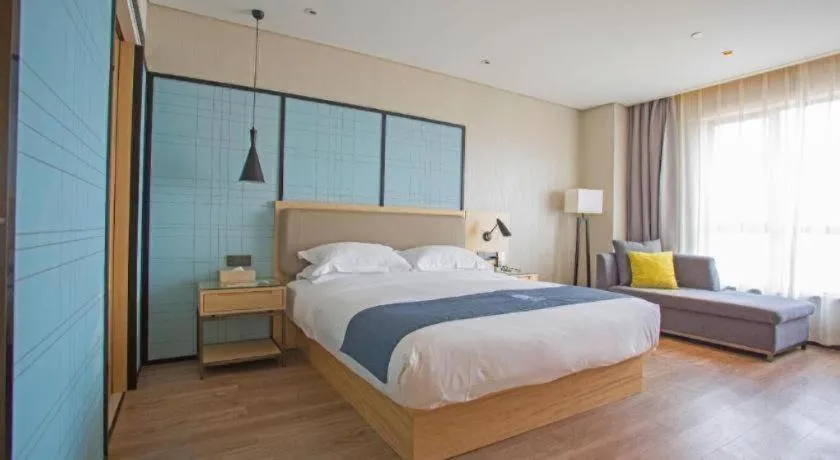 Bed in Echarm Hotel Changde Chaoyang D5 District