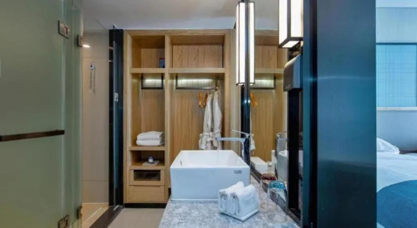 Bed in Echarm Hotel Changde Chaoyang D5 District