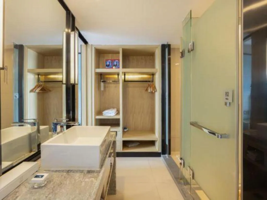 Bed in Echarm Hotel Changde Chaoyang D5 District