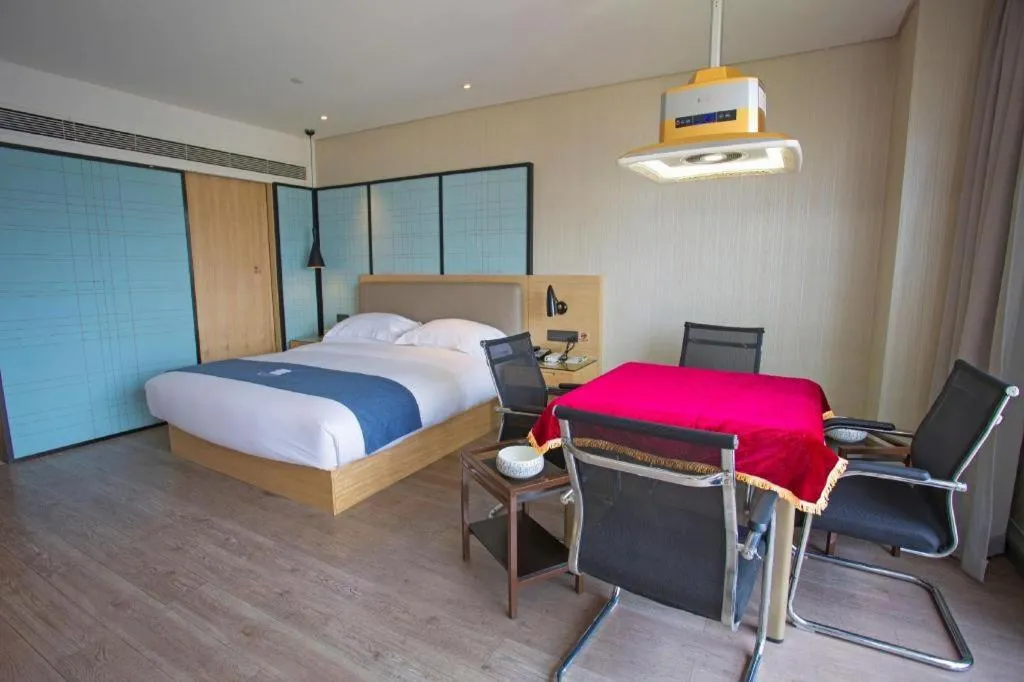 Bed in Echarm Hotel Changde Chaoyang D5 District