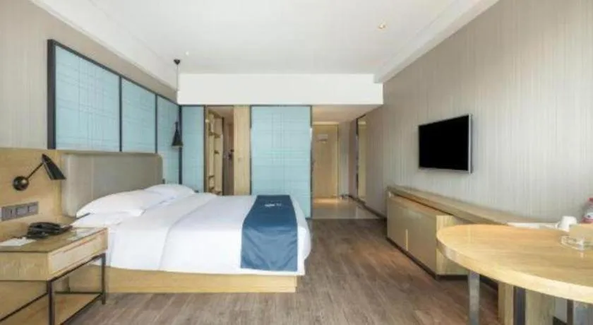 Bed in Echarm Hotel Changde Chaoyang D5 District