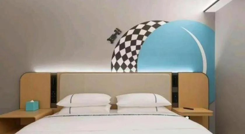 Bed in City Comfort Inn Wuhan Children's Hospital Xianggang Road Metro Station