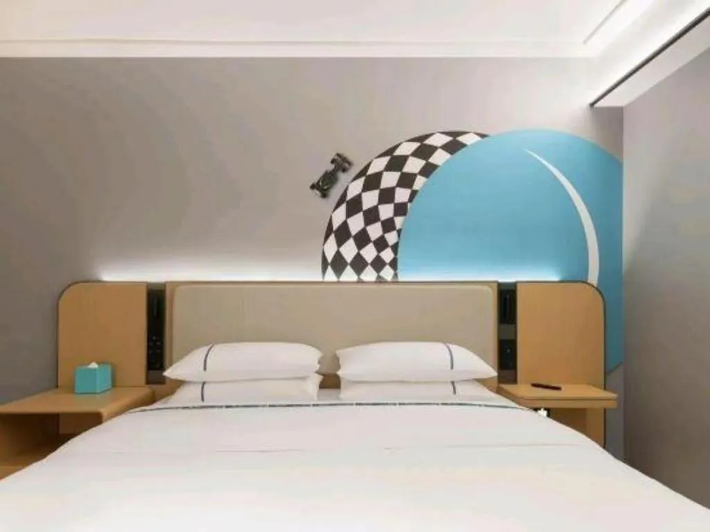 Bed in City Comfort Inn Wuhan Children's Hospital Xianggang Road Metro Station