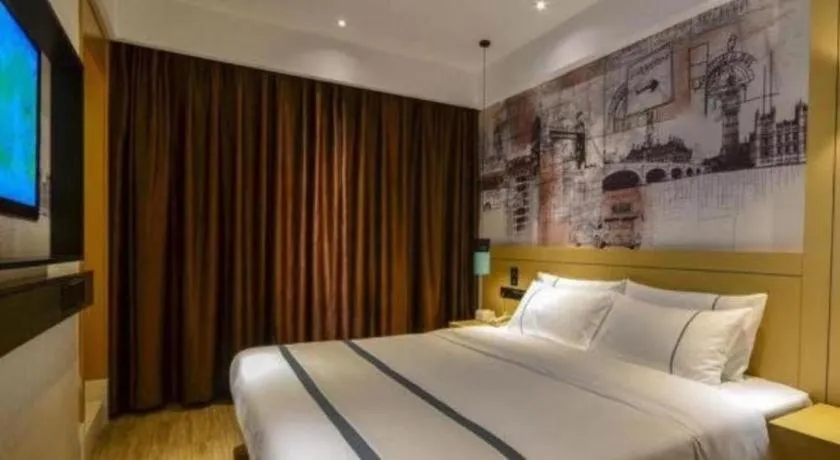 Bed in City Comfort Inn Jingzhou Beijing Middle Road Renxinhui