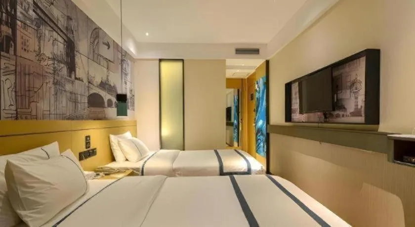 Bed in City Comfort Inn Jingzhou Beijing Middle Road Renxinhui