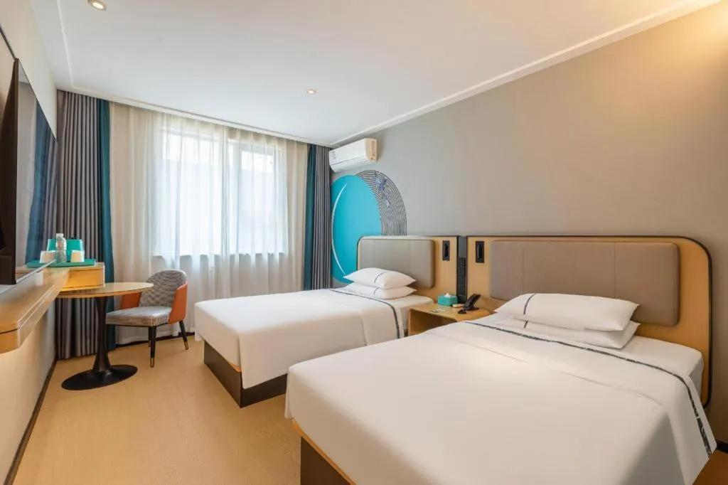 Bed in City Comfort Inn Wuhan Hangkong Road Tongji Hospital