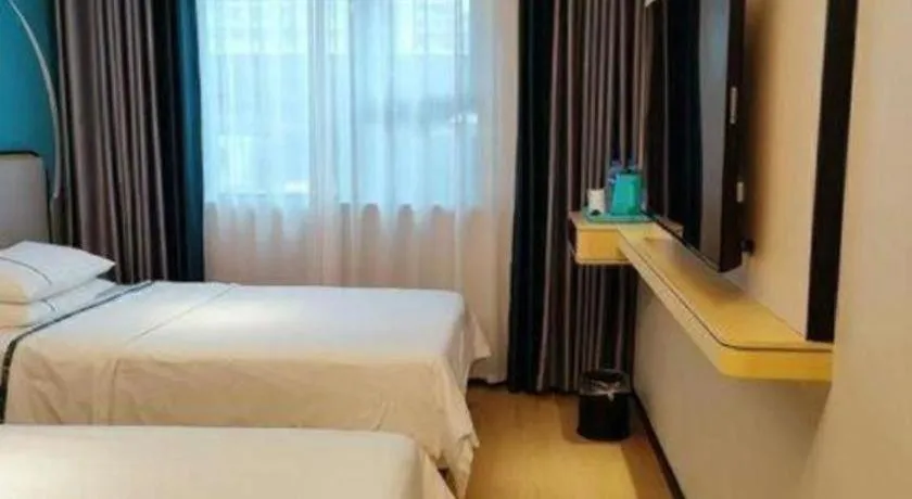 Bed in City Comfort Inn Wuhan Hangkong Road Tongji Hospital