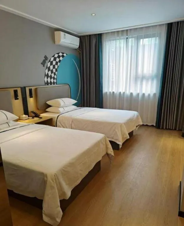 Bed in City Comfort Inn Wuhan Hangkong Road Tongji Hospital