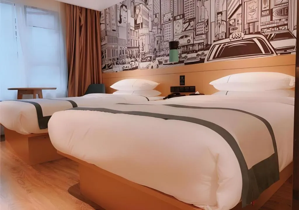 Bed in City Comfort Inn Shenzhen Exhibition Center North Huaqiang Metro Station